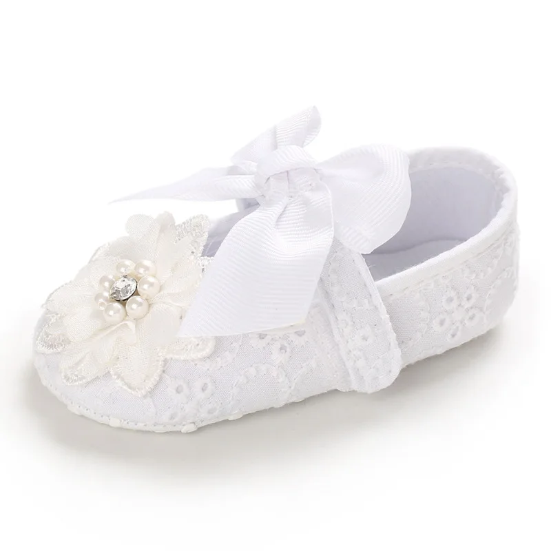 

White baby women's shoes soft sole baby shoes