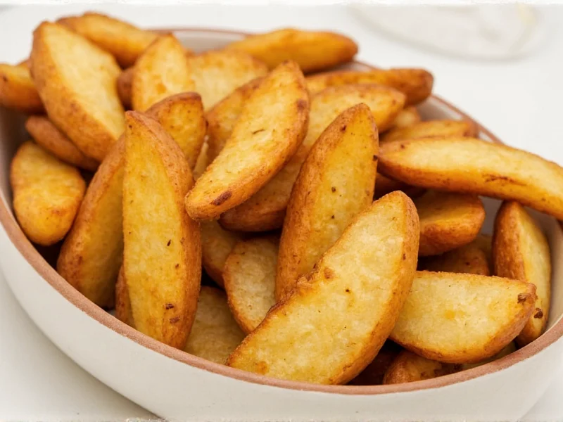 homemade potato wedges