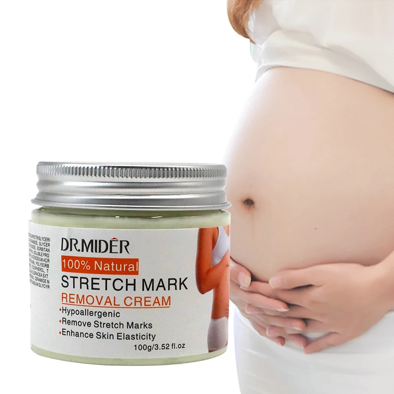 

Private Label Stretchmark Remover Cream Natural Organic Body Scar Repair Slack Line Pregnancy Abdomen Anti Stretch Mark Cream