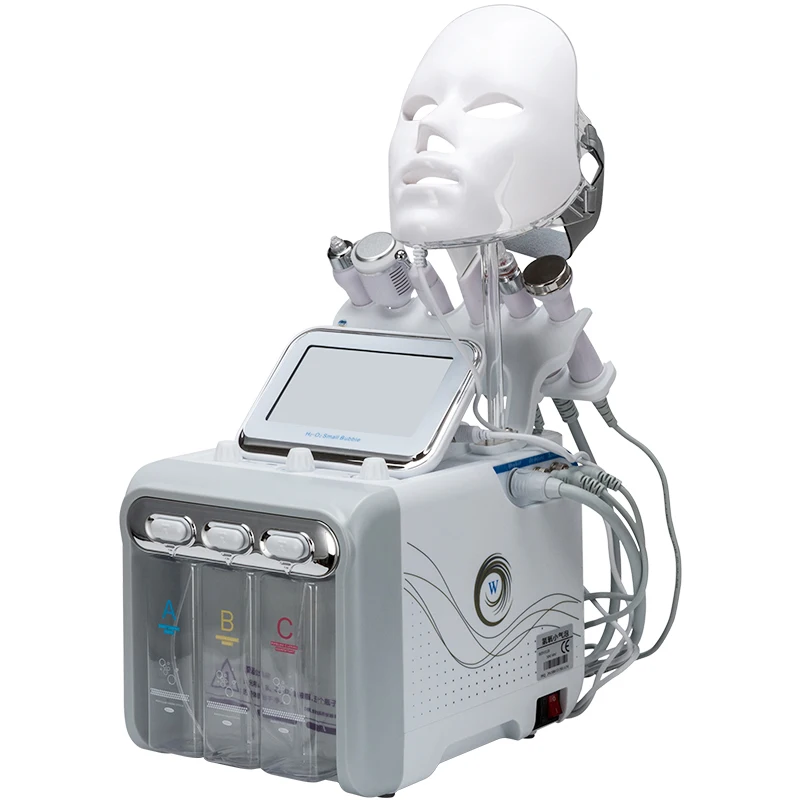 

Beauty Equipment Multifunctional 7 in 1 H2O2 With Oxygen Jet hydrogen oxyhydrogen Facial Cleaner Aqua Skin Whitening Machine
