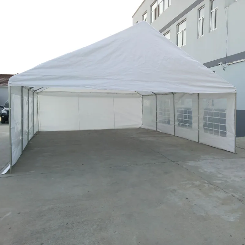 

20'x30' heavy duty party tents, wedding tents, carport canopy with white PE cover, White or customized