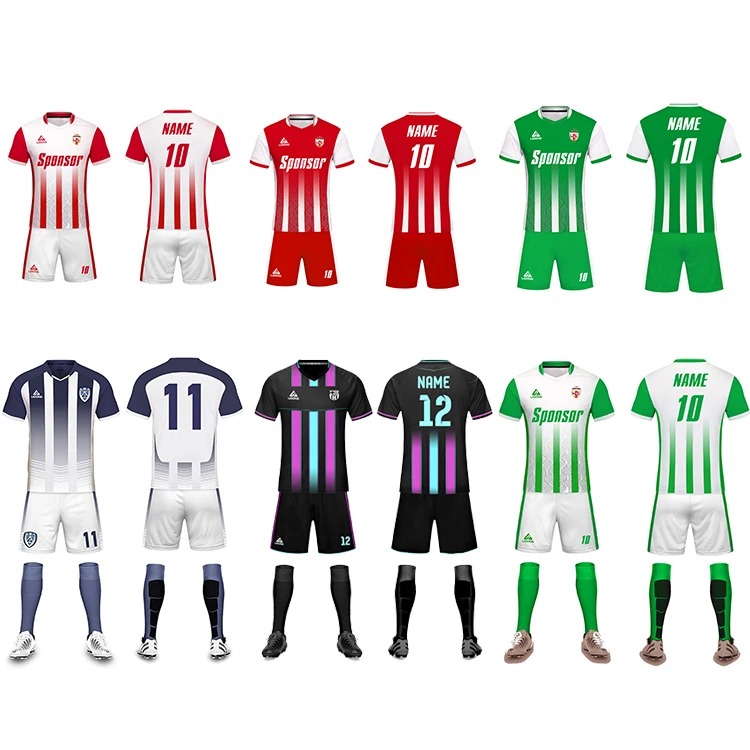

2020 new products sports wear football Third kid kit soccer football shirts jersey soccer jersey set uniform