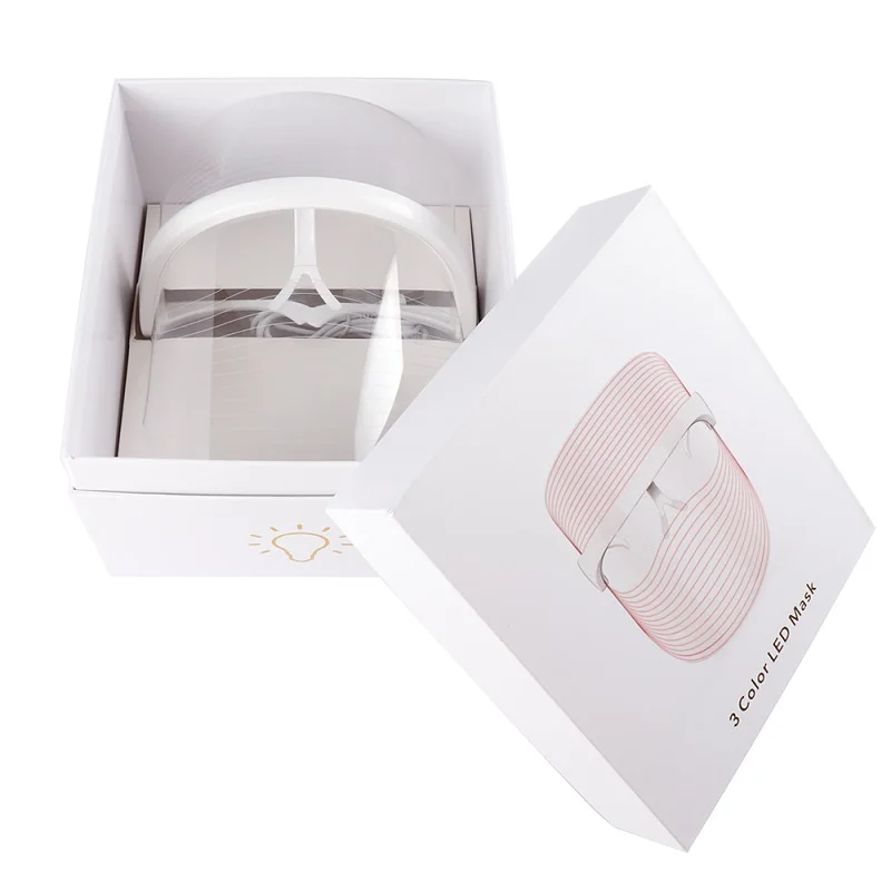 

New upgrade 3 Colors Led Phototherapy Beauty Mask PDT Led Facial Machine Light Up Therapy Led Face Mask