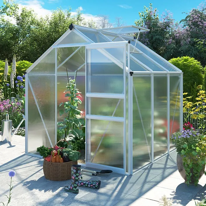 

Commercial Aluminum Frame Small Portable Garden greenhouse for sale