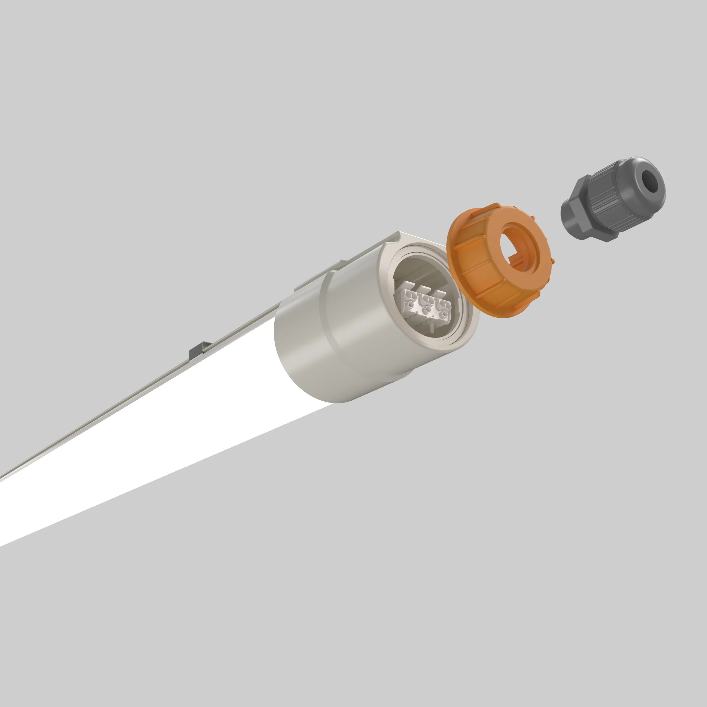 Tool-free Twist Lock Quick Wiring