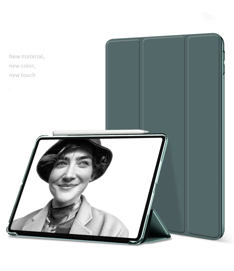 

2020 Tri-Fold Hard PC tablet case cover for iPad pro 11 2020
