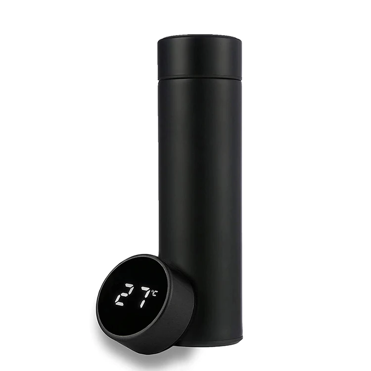 

Sample Provide Luxury Design Stainless Steel Smart LED Temperature Display Water Bottle, Customized color