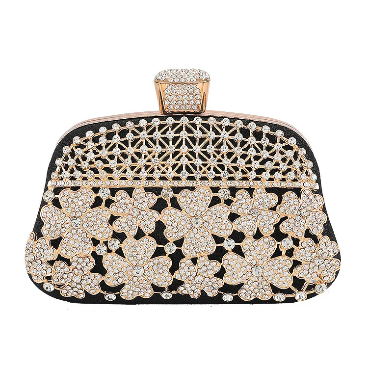 

unique designer new frame metal clutch bag customization 2021 luxury party evening handbags for women