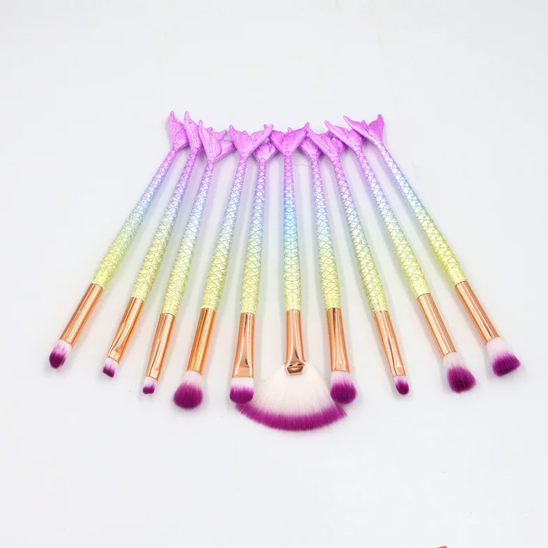 

Colorful Pattern Professional Makeup Brush With Cylinder