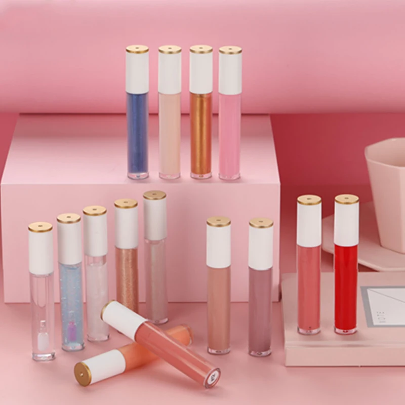 

Makeup Wholesale Matte Lip Gloss 25 colors lipgloss box packaging custom Liquid Lipstick
