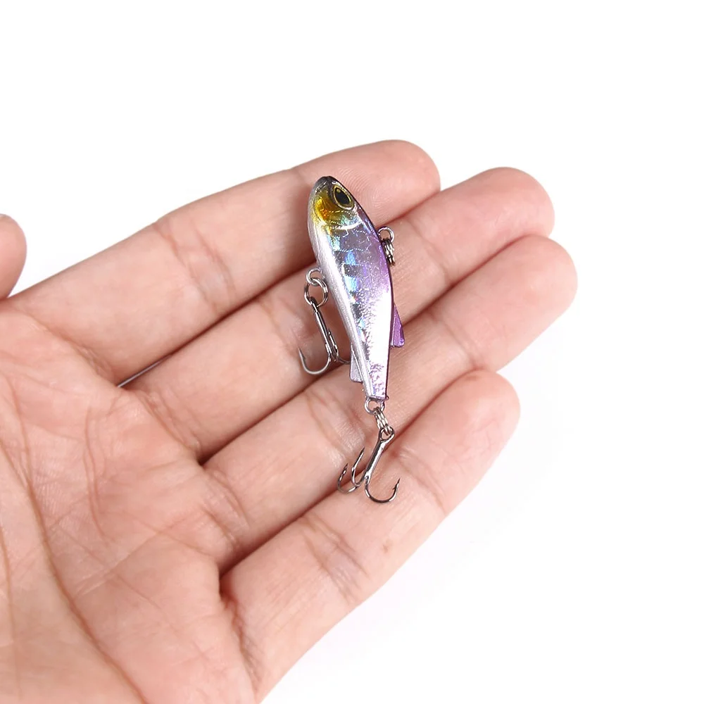 

Mini Hard VIB fishing lure 40mm 4g with Treble hooks 10colors, 10 available colors to choose