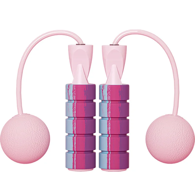 

2021 hot sale custom skipping rope memory foam handle skipping rope, Customized color