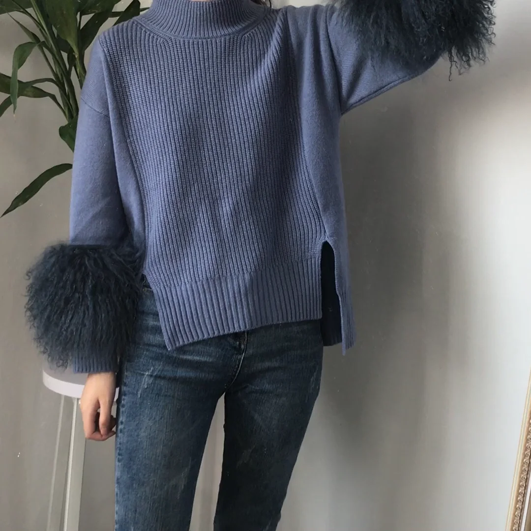 Janefur Women Knitted Thick Fashion 