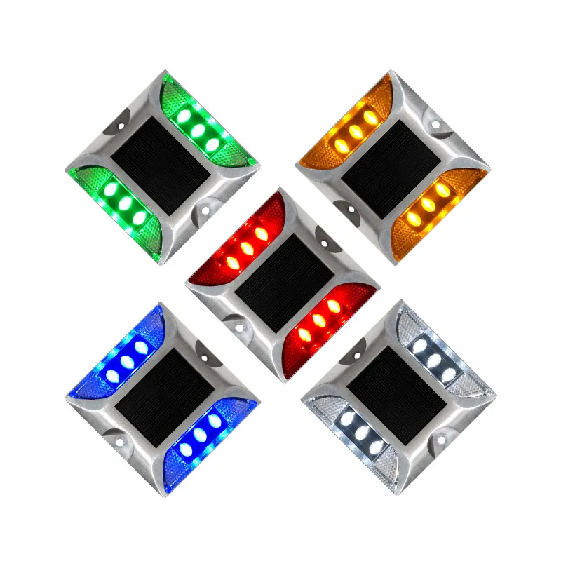 NOKIN IP68 Aluminum LED Solar Road Stud Airport Runway Lights
