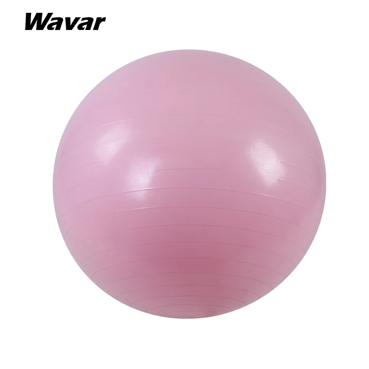 

Hot sale 75cm PVC Environmental Plastic Yoga Ball for women, Blue