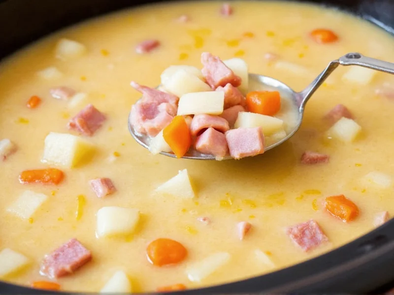 Perfect Ham and Potato Soup Crock Pot Recipe | Easy Guide