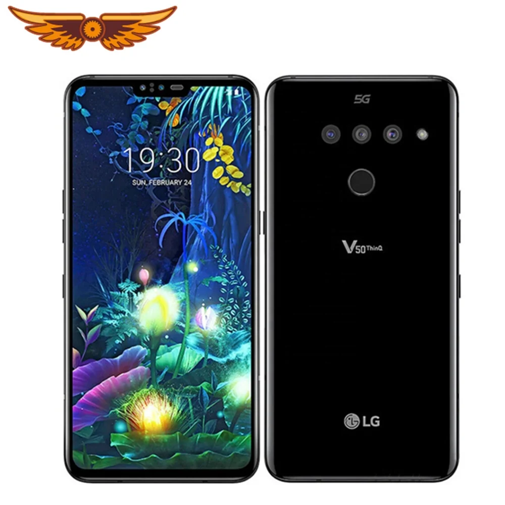 

V500N Original for V50 ThinQ 6.4 Inch 6GB RAM 128GB ROM 16MP Triple Rear Camera LTE Single SIM Fingerprint Unlocked Cellphone