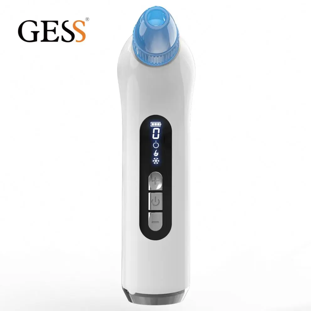 

Best Quality China Manufacturer Reskin Blackhead Removal Remover Vacuum Facial Massager Meso, White