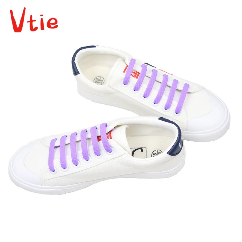 

No Tie Shoelaces for Kids and Adults Waterproof & Stretchy Silicone Elastic Running Shoe Laces Wholesale Shoelaces for Sneaker, 12