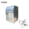 imported famous brand compressor commercial stainless steel shell pne unit crescent ice making machine