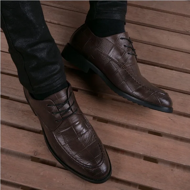 

Italian Shoes Custom Designer High-End Men Dress Shoes Genuine Leather Men, White/black/yellow