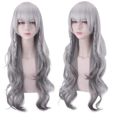 

Funtoninght new arrival long curly hair Arknights cosplay wigs Pramanix cosplay wigs for cosplay party supplies, Pic showed