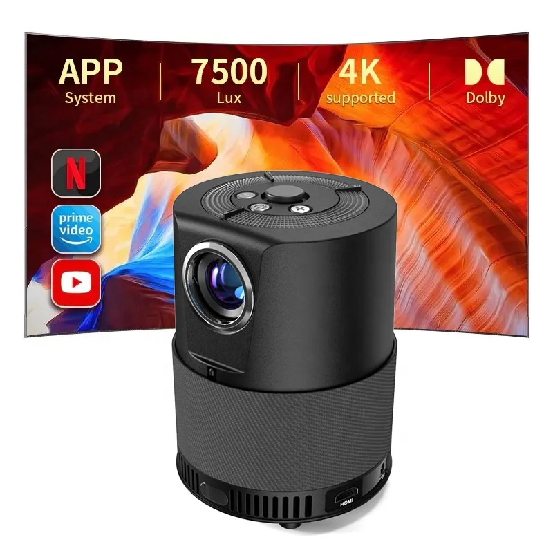 

Hot selling Daytime Light on Projectors smart android proyector outdoor 4k wifi wireless projector