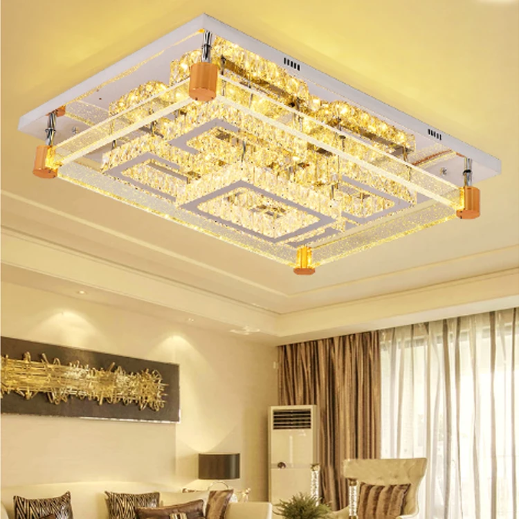 ZhongShan Modern K9 clear Crystal Ceiling Lighting Chandelier