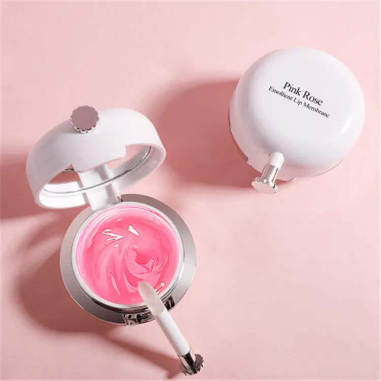 

Wholesale Custom Logo Organic Pink Lip Care Mask Private Label Hydrating Sleeping Collagen Lips Mask