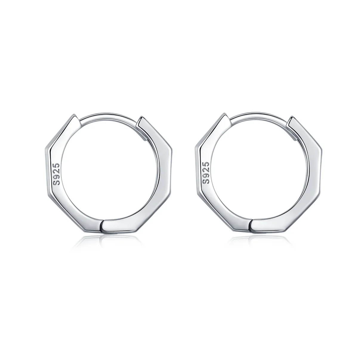 

simple small hoop earring for girls 925 silver jewelry