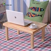 Customizable Solid Wood Bed Children'S Study Table Non-Foldable Lazy Table