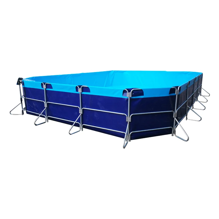 

2022 Hot sale moveable tilapia indoor fish farming tank equipment outdoor large farm equipment plastic fish pond