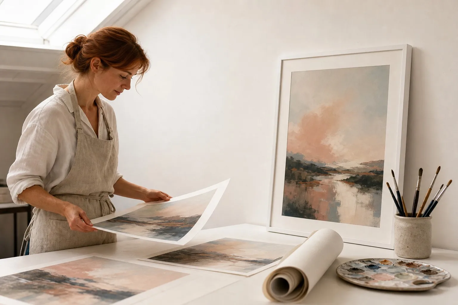 Art studio craftsmanship — 16:9
