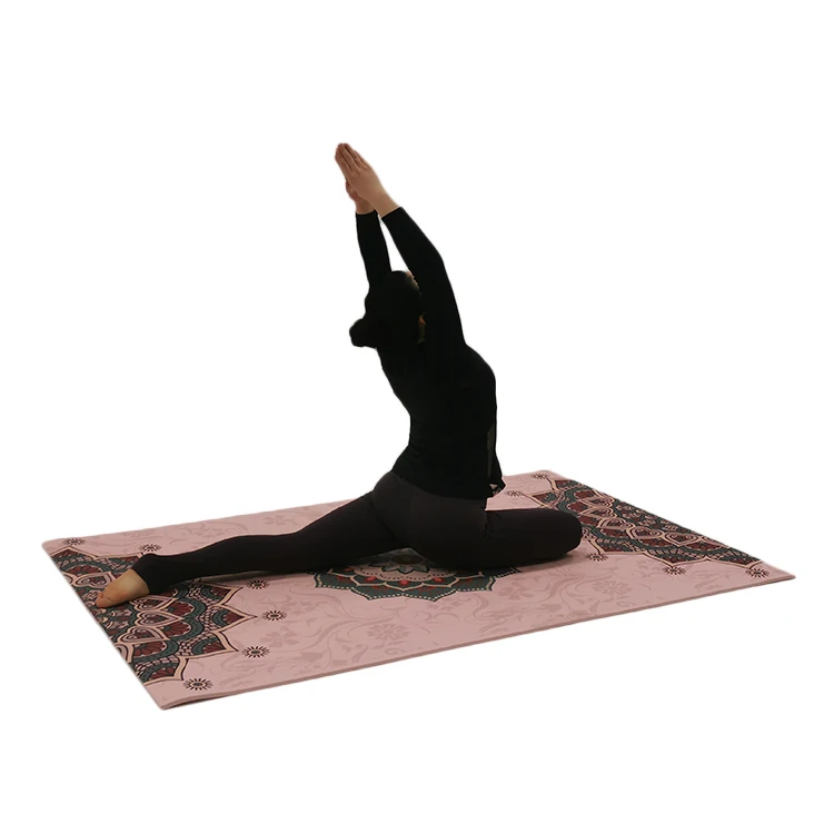

large size printing yoga mat, Non-Slip TPE yoga Mat for Gym, Yoga, Pilates, Customized color