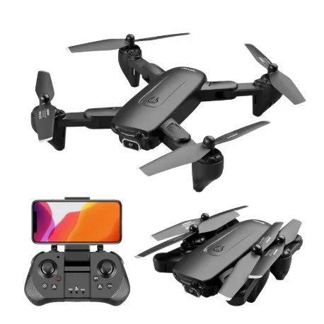

F6 GPS Drone 4K Camera HD FPV Drones with Follow Me 5G WiFi Optical Flow Foldable RC Quadcopter Professional Dron, Black