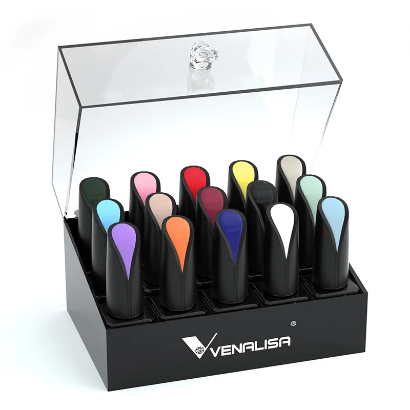

Venalisa New Upgrade 15ml UV Gel Polish Set Classic Series /Fashion Elegant Series/ Romantic Salon Series Enamel Color Gel Kit