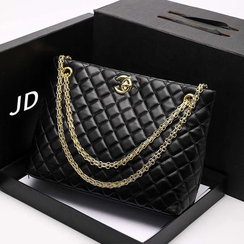 

Good quality pu leather tote bags brand luxury women designer handbag shoulder bag