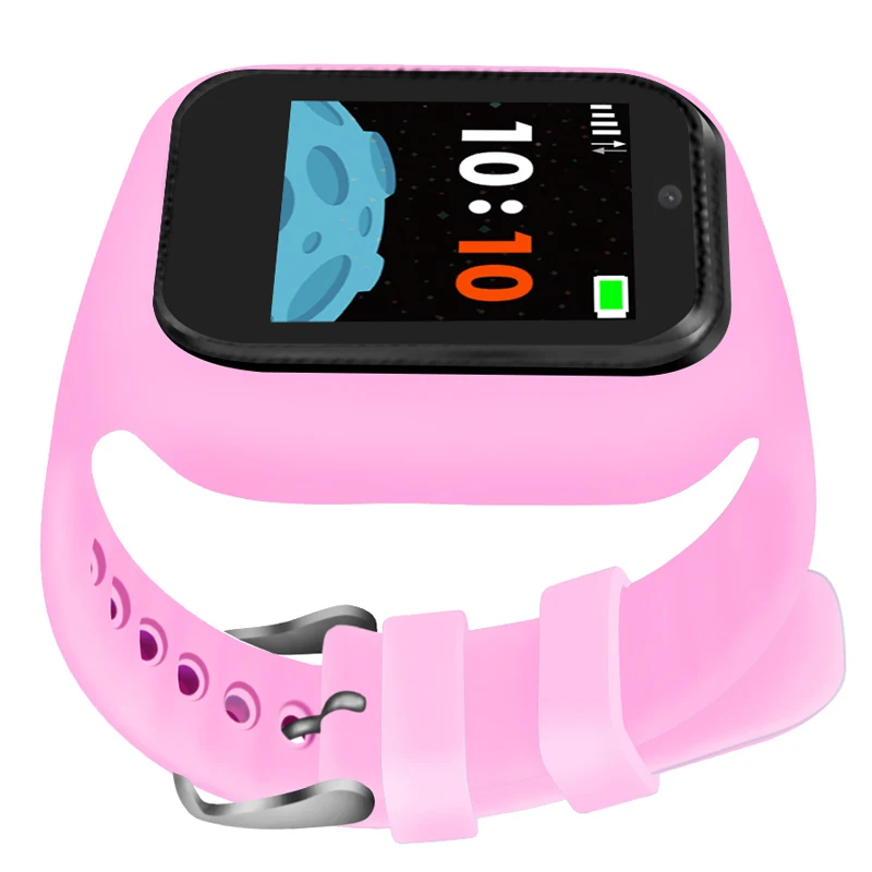 

S668 Children Kids Anti-lost Monitor GPS Wifi Position Smart tracking watch phone for Android/IOS, Purple;blue;pink