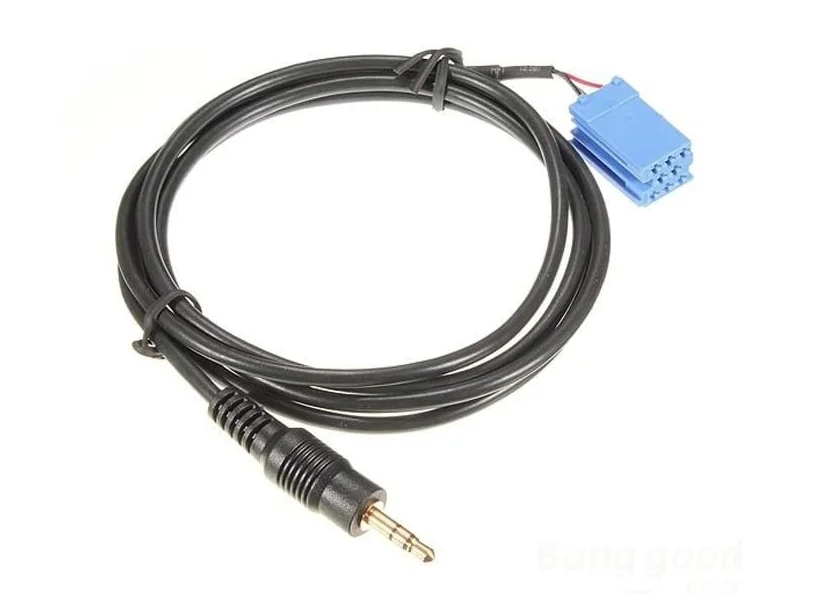 Blaupunkt Aux In Input Adapter Interface Cable For Car Radio Ipod Mp3 3.5 Mm Jack/3.5Mm Aux For Baupunkt/8Pin Aux Cable - Buy 8Pin 3.5Mm Aux Cable,Blaupunkt Aux In Input Adapter Interface Cable