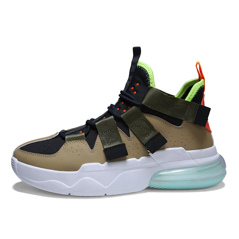 

Men's running mesh breathable student sports wild lightweight jogging casual shoes