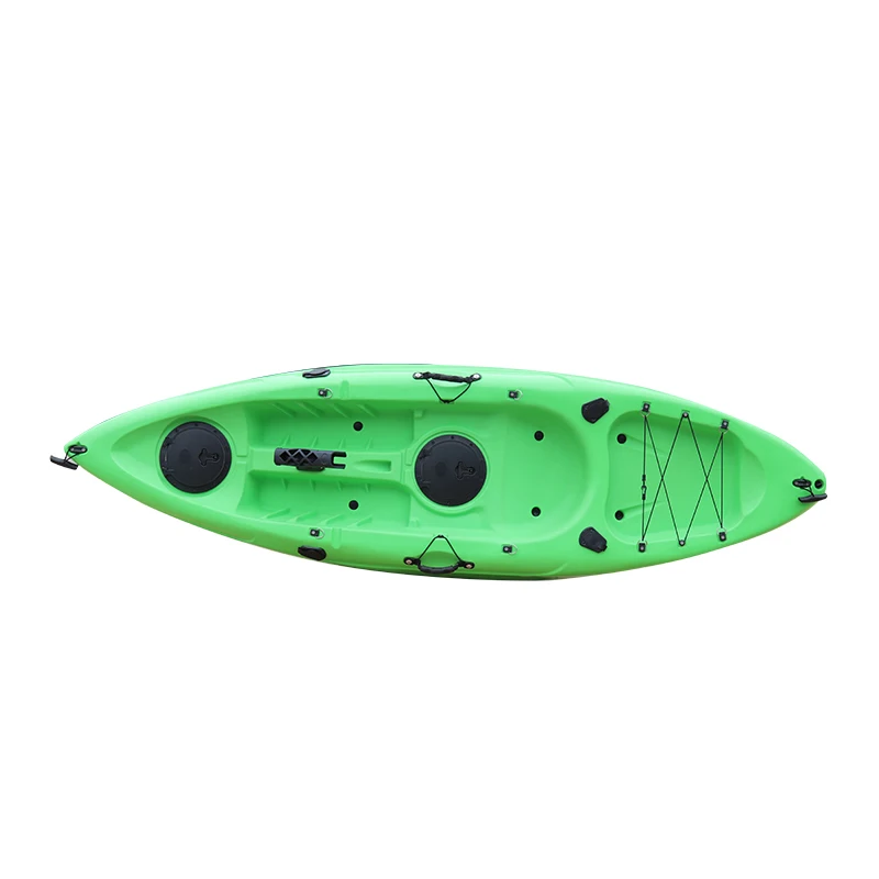 

Multicolor multi purpose single seat LLDPE sit on top catamaran kayak for fishing