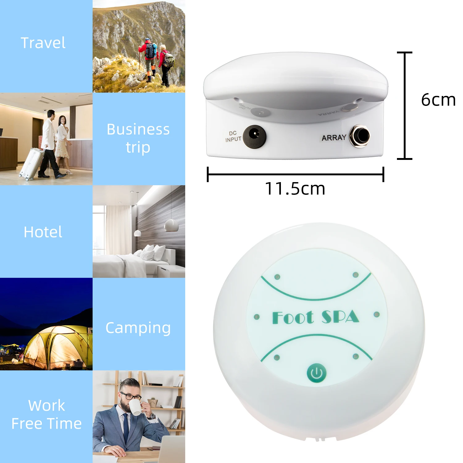 China Factory Cheap Price Detox Foot Spa Machine Without Basin Tub