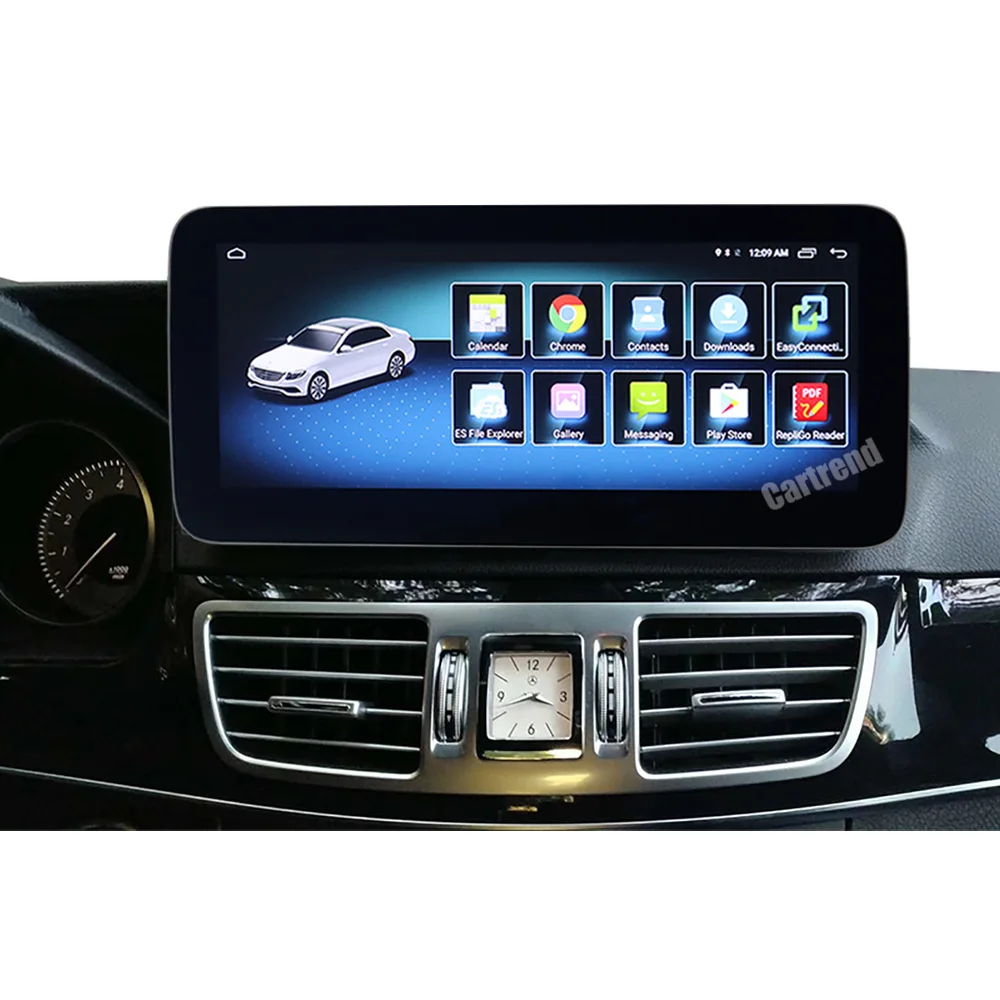 

HD 1920 720 W212 android multimedia gps navigation radio NTG4 system update car video dvd monitor retrofit carplay BT rear cam
