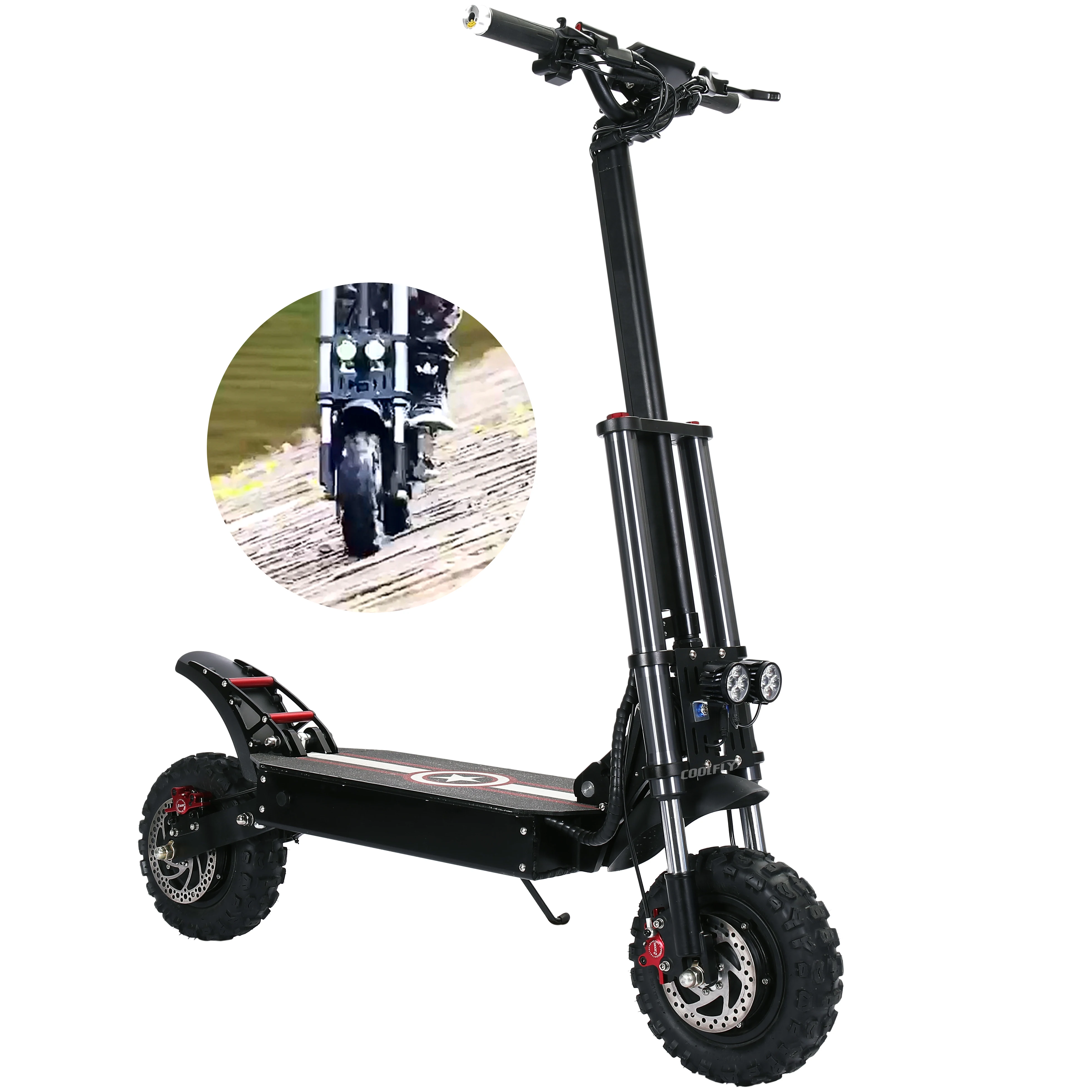 

Coolfly 3200w off road 2 wheels big power e scooters fastest electric scooter with 60v 20ah lithium battery
