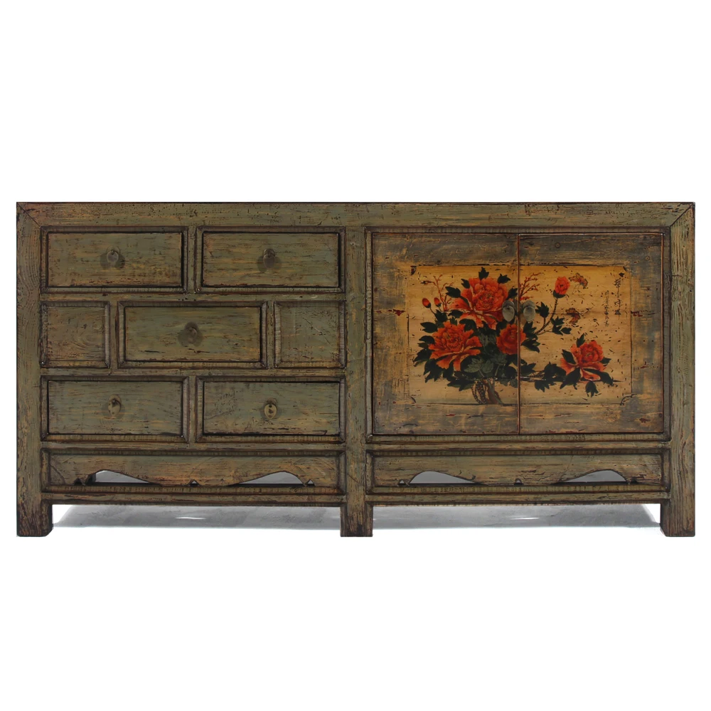 
antiken schrank aus massivholz vintage tv table for living room antique bar cabinet Living room cabinet East Art furniture 