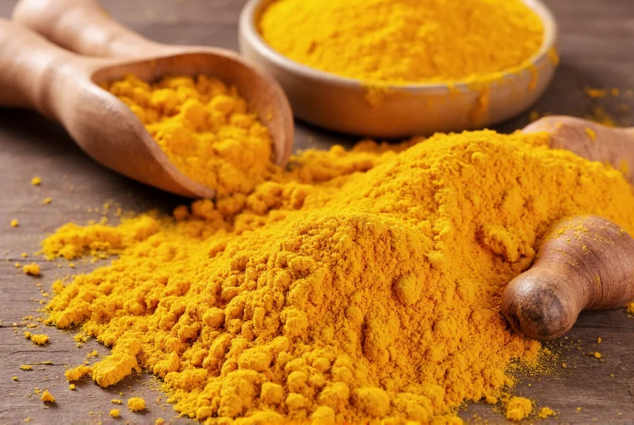 Turmeric root and powder showing natural liver support ingredients