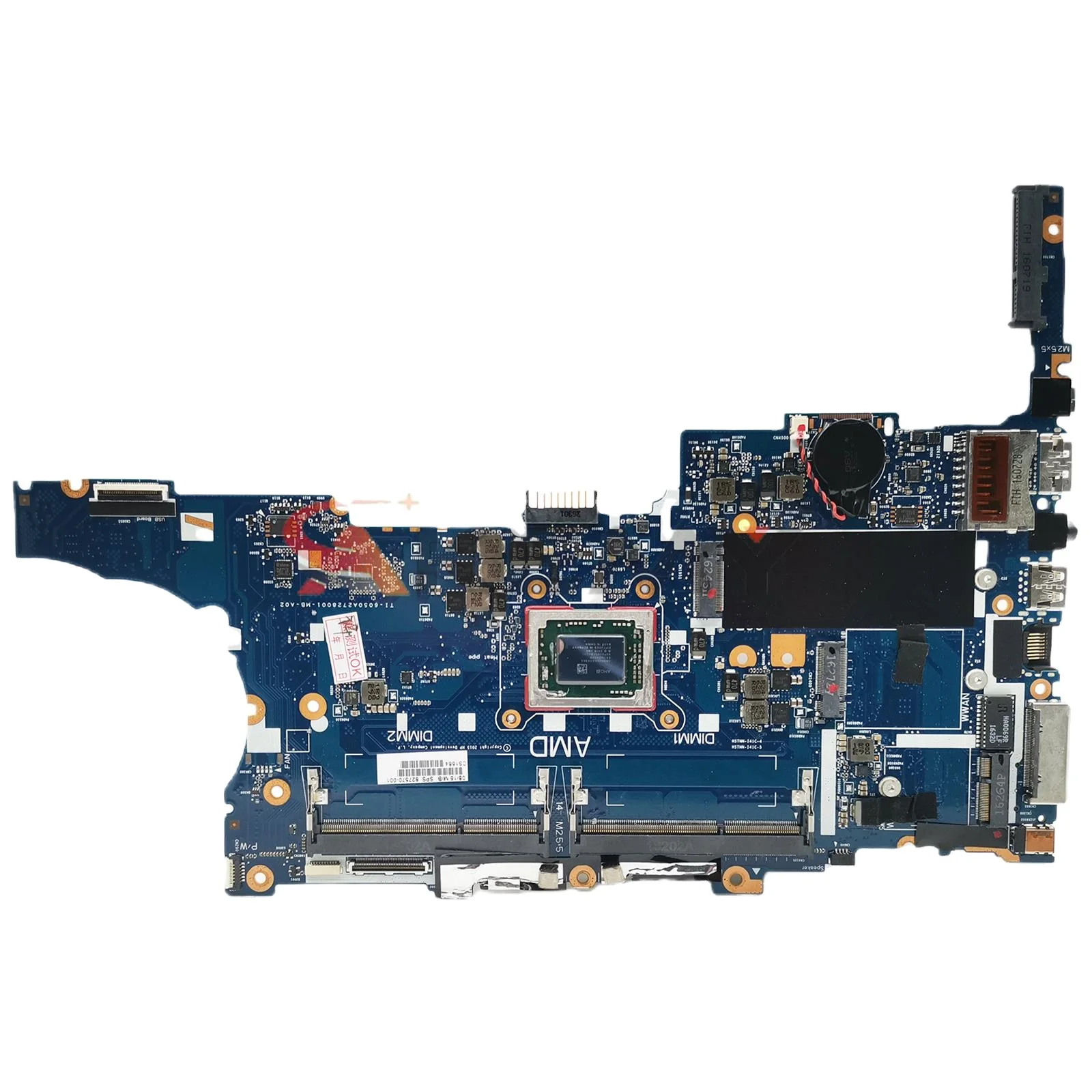 

For HP Elitebook 745 G3 755 G3 Laptop Motherboard Mainboard 6050A2728001 Motherboard DDR3 with A8 A10 A12 AMD CPU