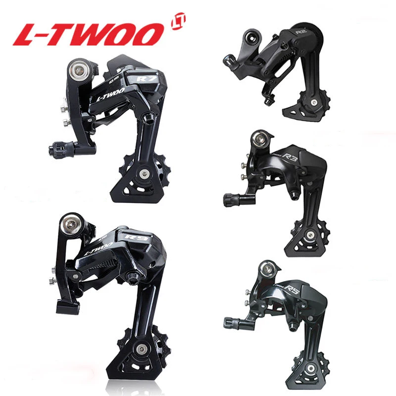 

LTWOO Road Bike RD R9/R7/R5/R3/R2 11/10/9/8/7 Speed Rear Derailleurs Compatible With Shimano 11s 10s 9s 8s 7s, Black