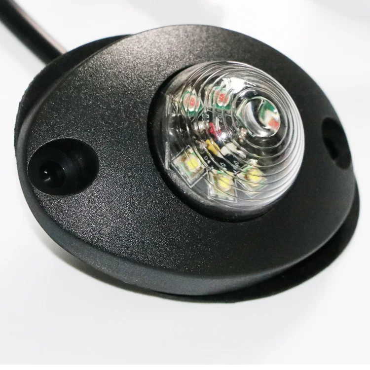 6W Car LED hideaway Grille Strobe Light / Vehicle Mini Warning Light