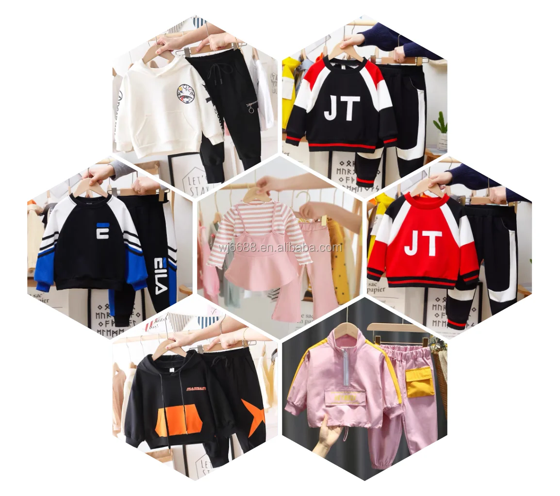 

Autumn Winter Toddler Girls Clothes Outfits boys Kids Clothes children suits